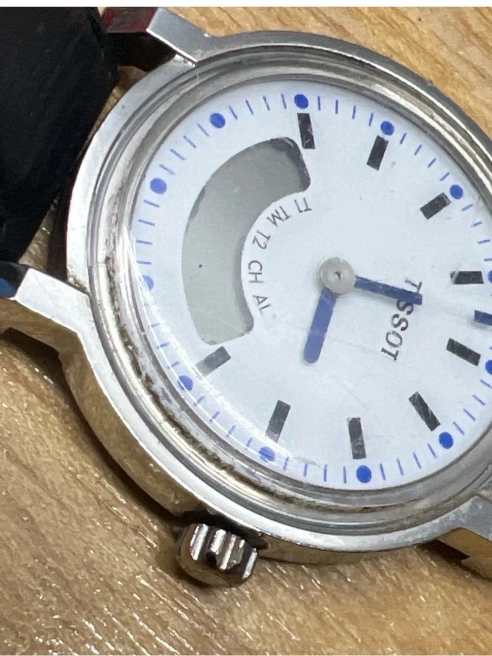 Vintage Tissot Digital Quartz Mens Watch Project